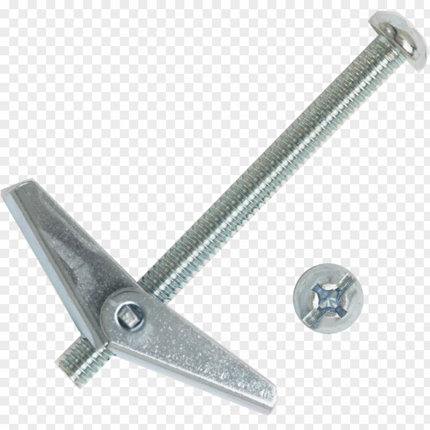 Screw Toggle Bolt Nut PNG
