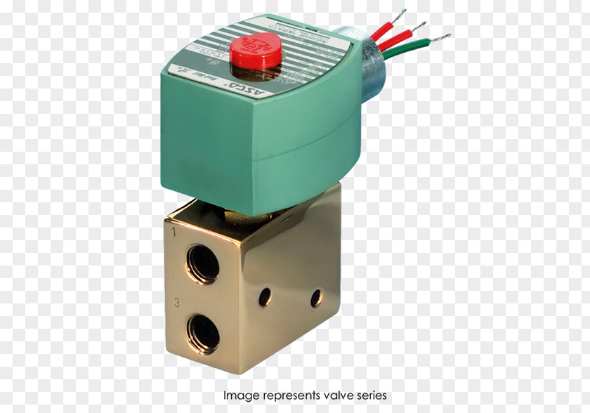 Solenoid Valve Flow Control Valves PNG