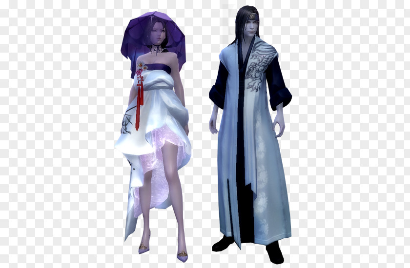 Aion Robe Costume Design PNG