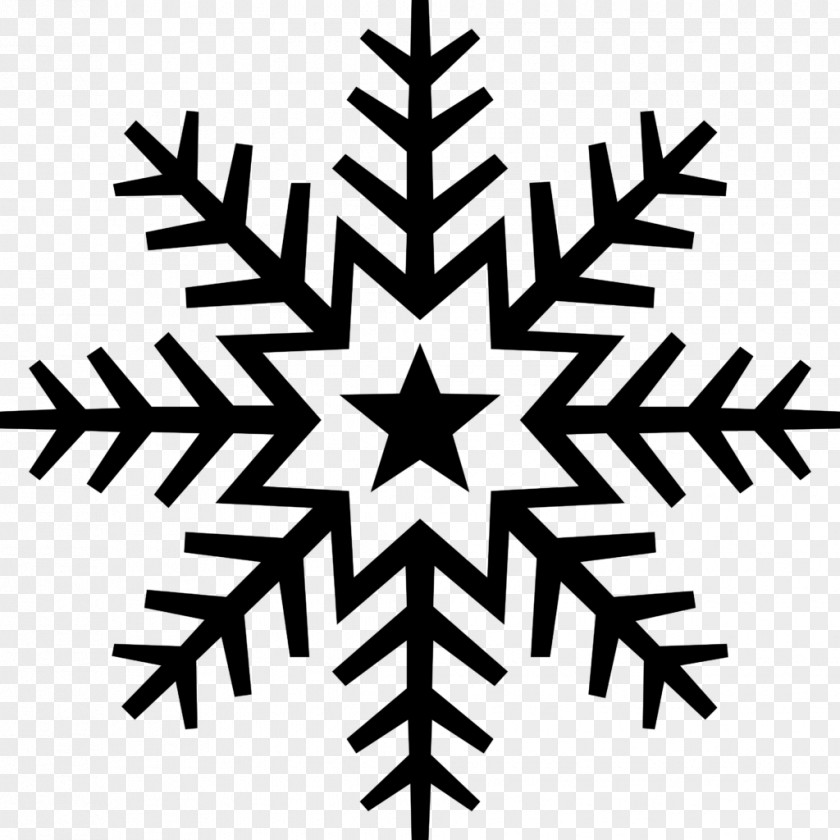 Crystals Snowflake Star Crystal Clip Art PNG