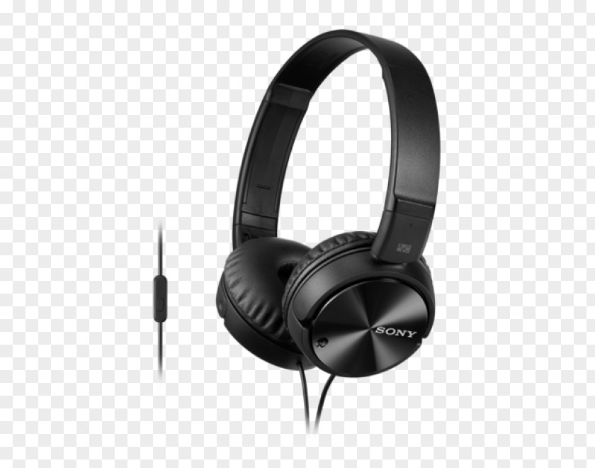 Noise-cancelling Headphones Sony ZX110 Microphone PNG