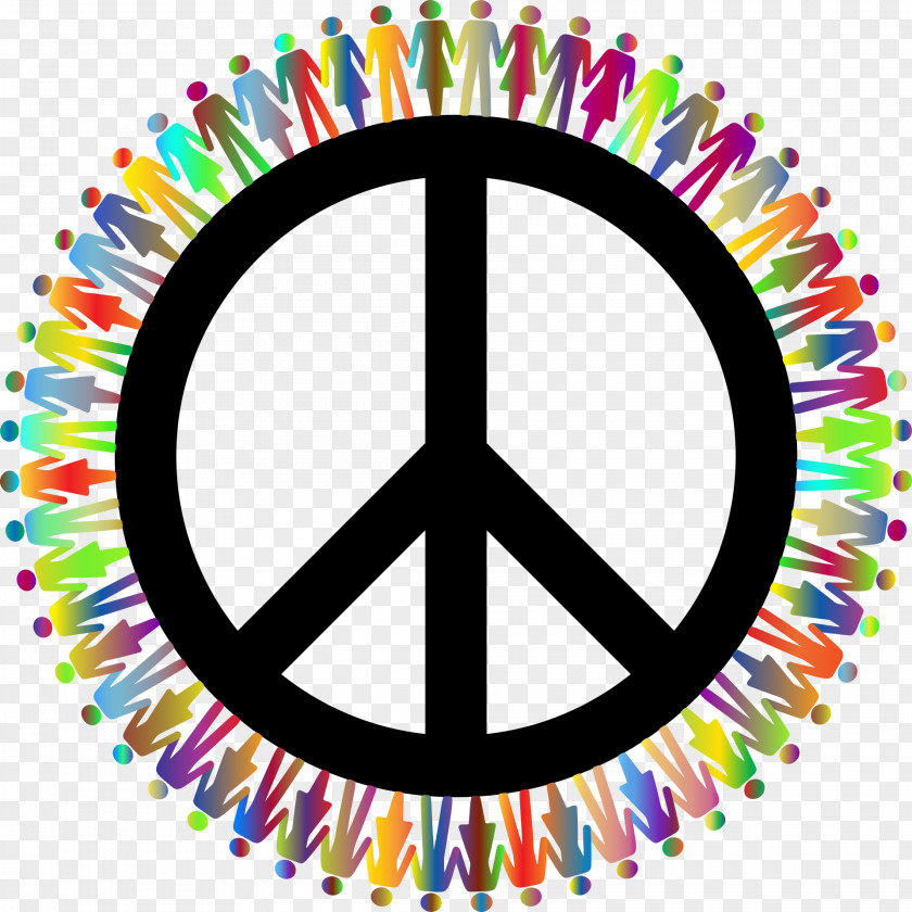 Peace Symbol Anthem Lights Nonviolence Hipster PNG