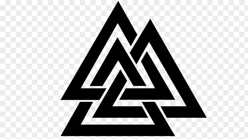 Symbol Odin Valknut Norse Mythology Runes PNG