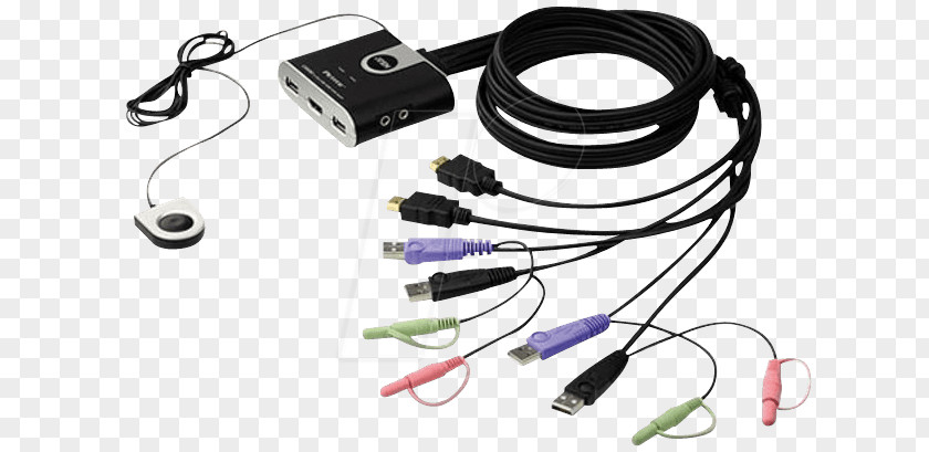 USB KVM Switches ATEN International HDMI Digital Visual Interface PNG