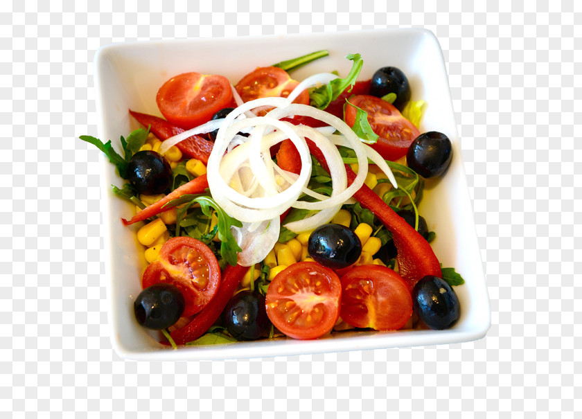 Vegetable Greek Salad Vegetarian Cuisine Feta PNG