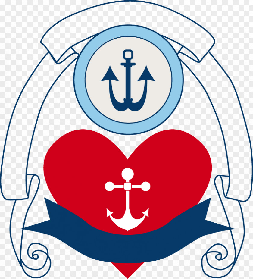 Anchored Boat Logo Vector Material Anchor Clip Art PNG