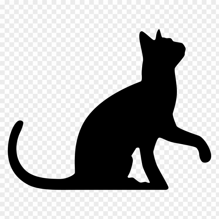 Animal Silhouettes Black Cat Silhouette Wedding Cake Topper Clip Art PNG