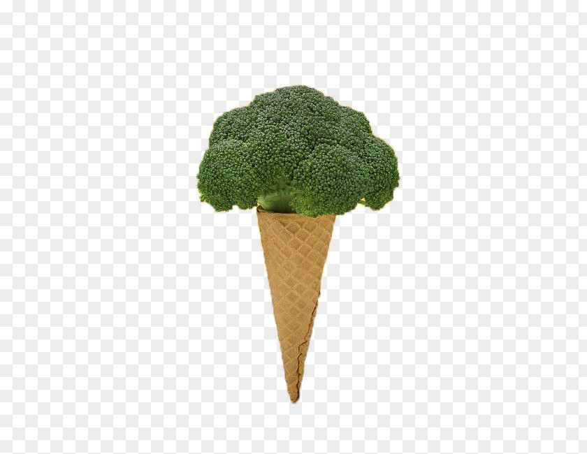 Broccoli Ice Cream Vegetable PNG
