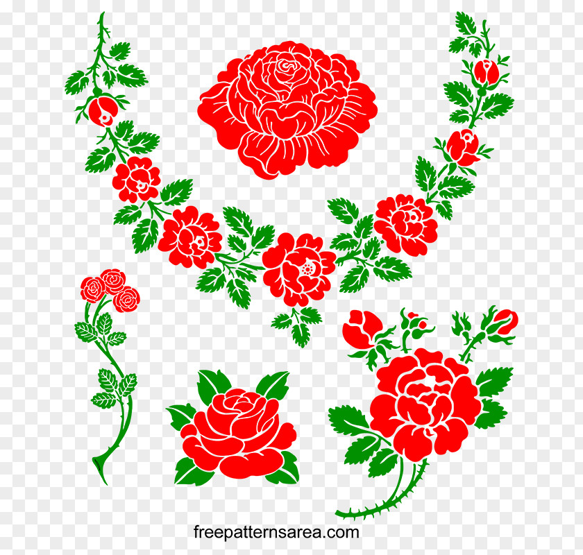 Design Vector Graphics Floral Stencil Clip Art PNG