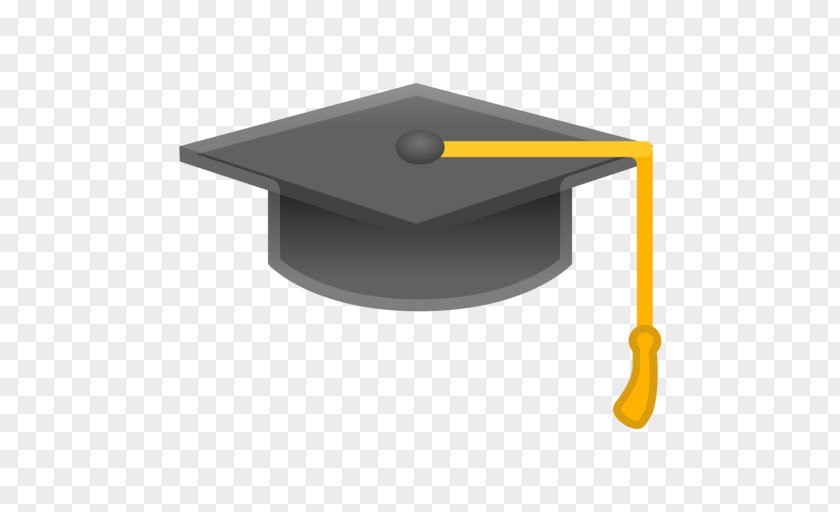 Graduation Gown Emoji Square Academic Cap Ceremony Hat Bonnet PNG