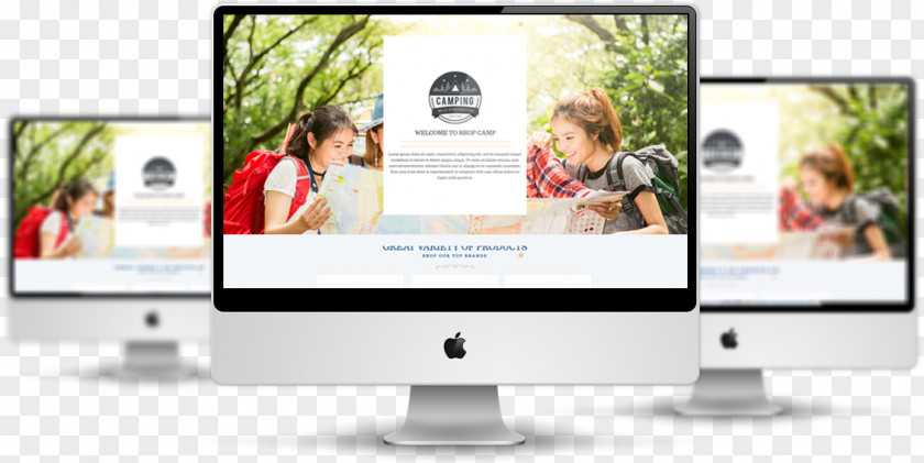 Responsive Mockup Web Design Template System Joomla! Templates PNG