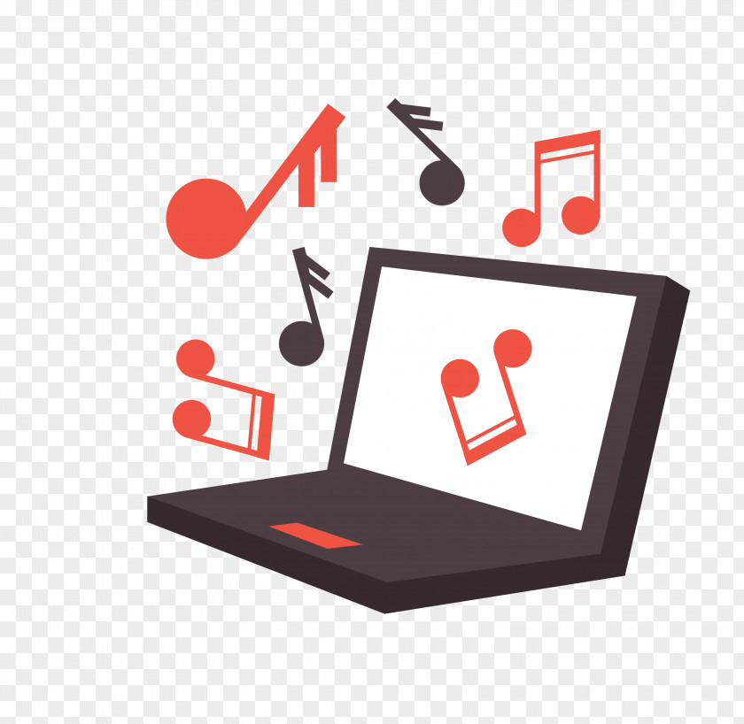 Vector Computer Notes Material Musical Note PNG