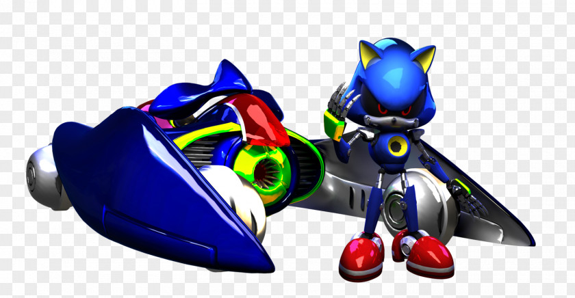 Warp Sonic & Sega All-Stars Racing Transformed Metal Doctor Eggman Drift PNG