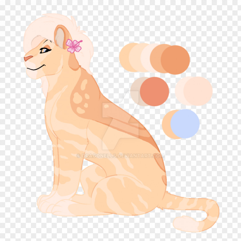 Desert Flower Lion Cat Dog Canidae PNG