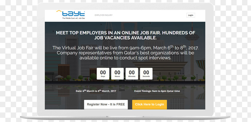 Job Seeker Fair Font Brand Bayt.com PNG