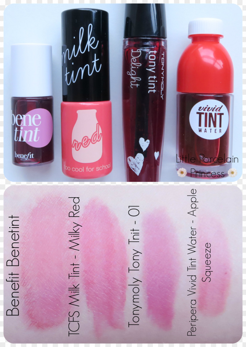 Lip Tint Gloss Benefit Cheek & Stain Cosmetics PNG