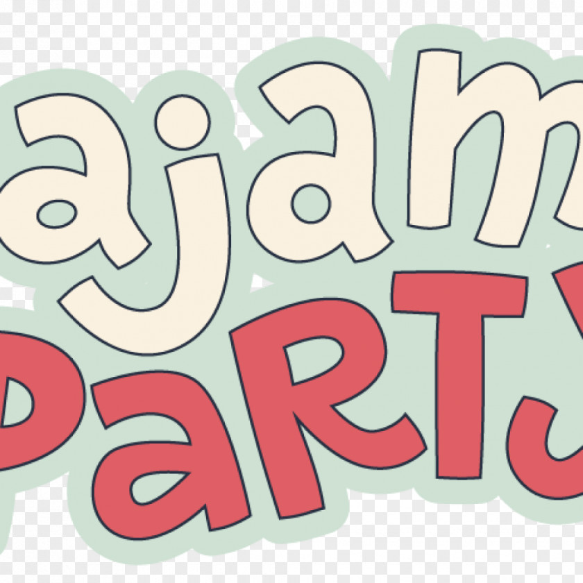 Pajama Party Clip Art Illustration Brand Logo Sticker PNG
