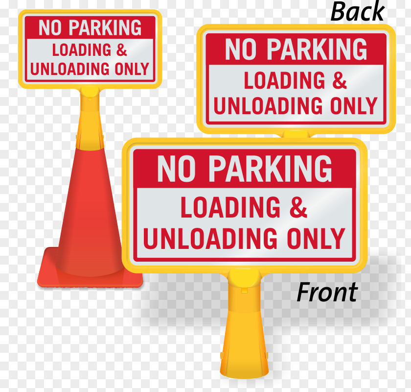 Road Traffic Sign Cone Parking PNG