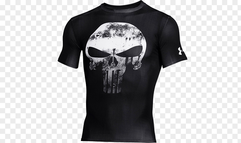T-shirt Punisher Under Armour Clothing PNG