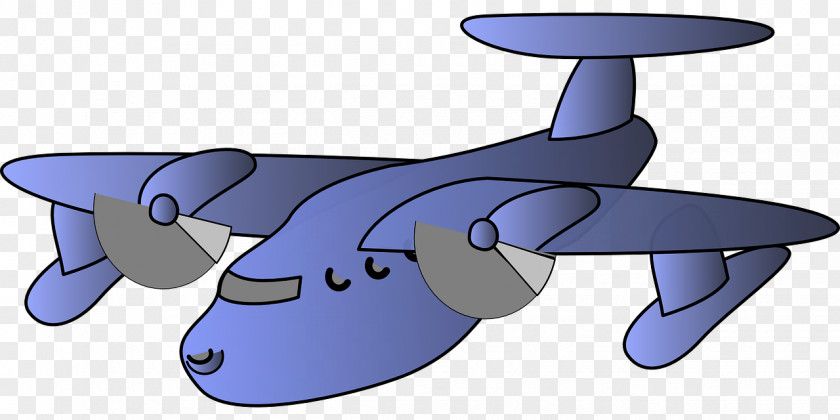 Blue Airplane Flight Clip Art PNG