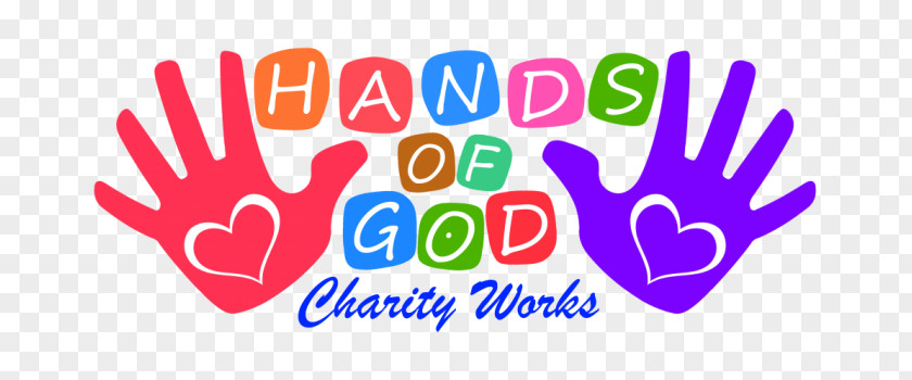 Charity Hand Logo Line Brand Point Font PNG
