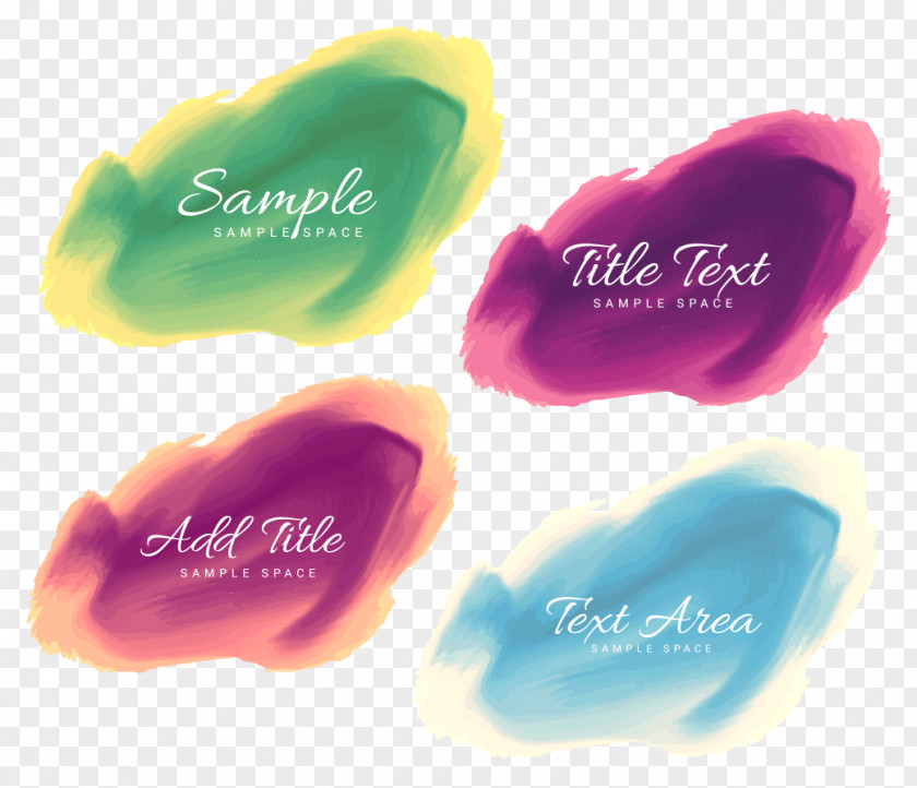 Color Vector Background Material Watercolor Painting Drawing PNG