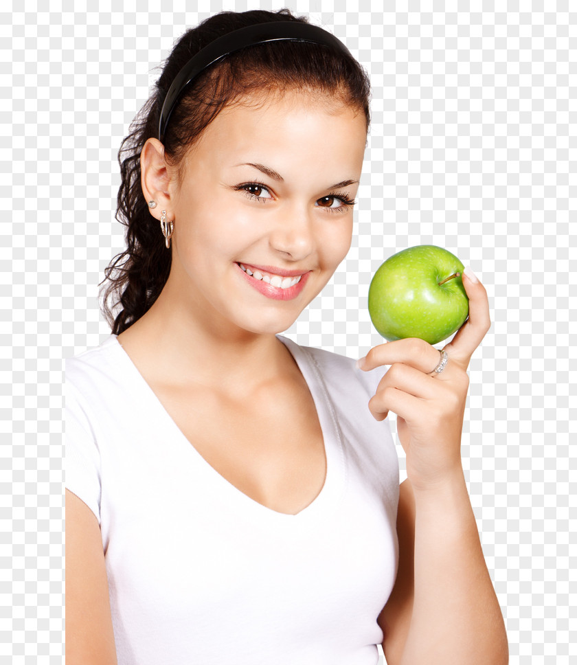 Holding A Green Apple Beautiful Clip Art PNG