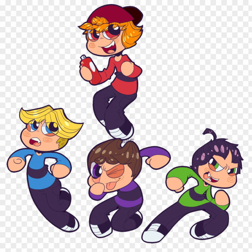 Pup Play Tail The Rowdyruff Boys Drawing Blossom, Bubbles, And Buttercup Fan Art Cartoon Network PNG