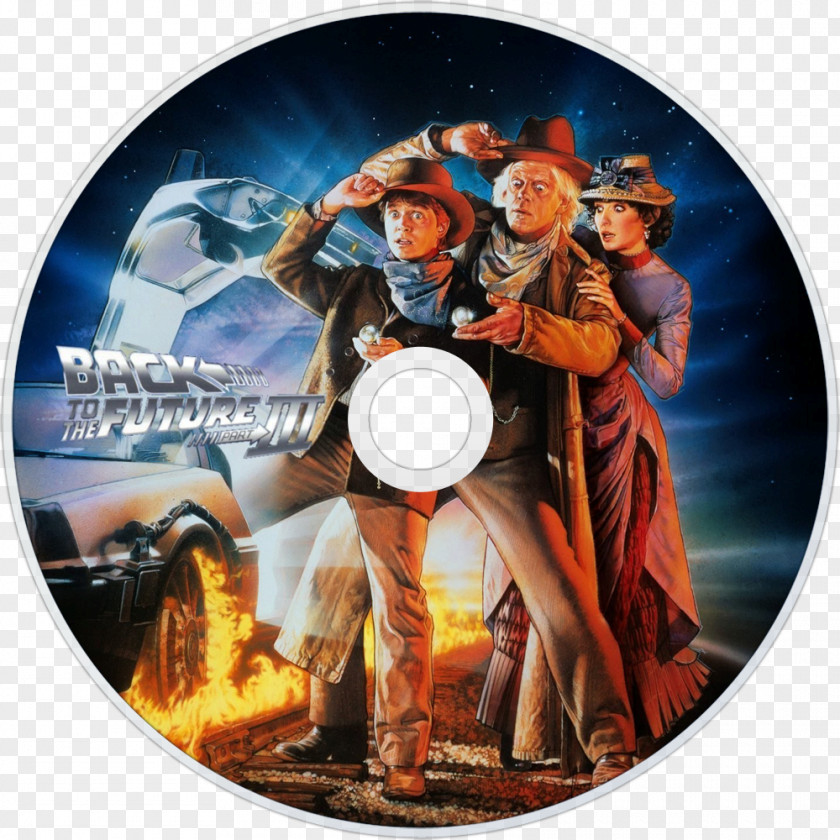 Back To The Future Film Poster Art PNG