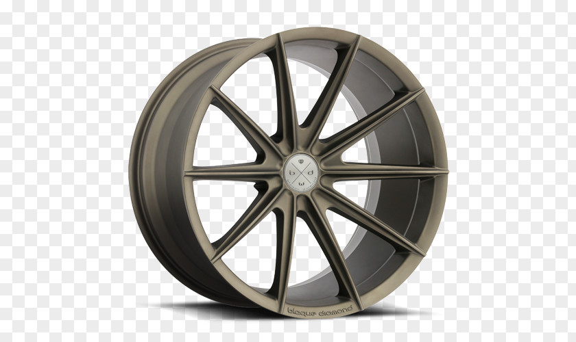 Blaque Diamond Wheels Bronze Custom Wheel Alloy PNG