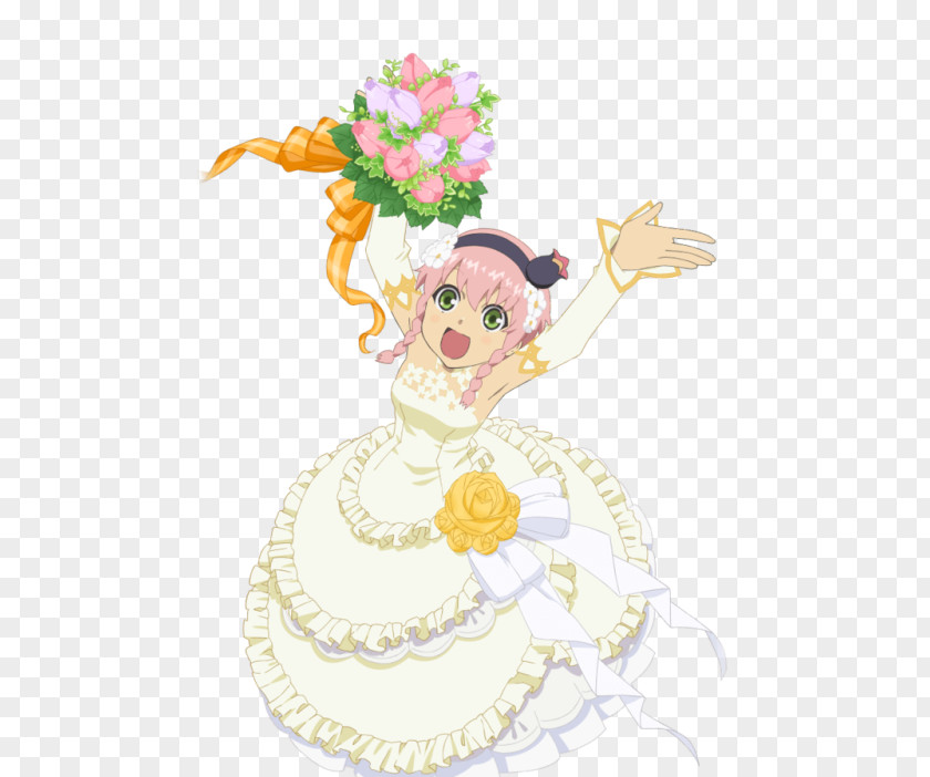 Costume Design Game Flowers Background PNG