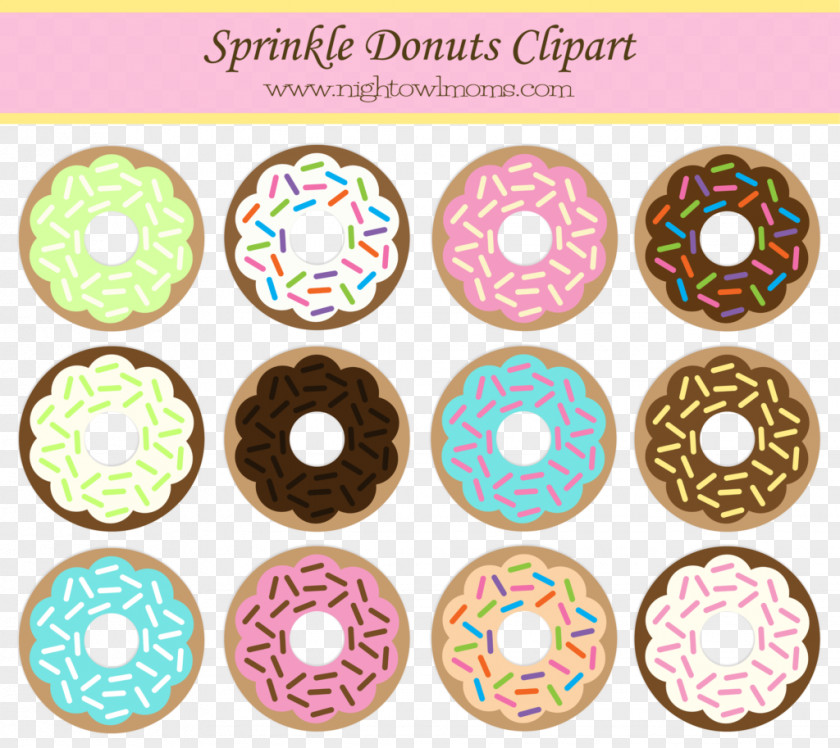 Donut Cartoon Donuts Sprinkles Frosting & Icing National Doughnut Day Clip Art PNG