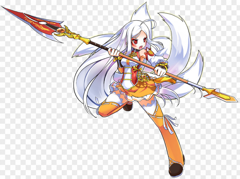 Elsword Video Game Elesis Spear PNG