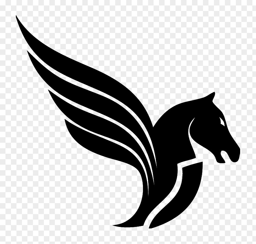 Horse Flying Horses Sticker Pegaso Pegasus PNG