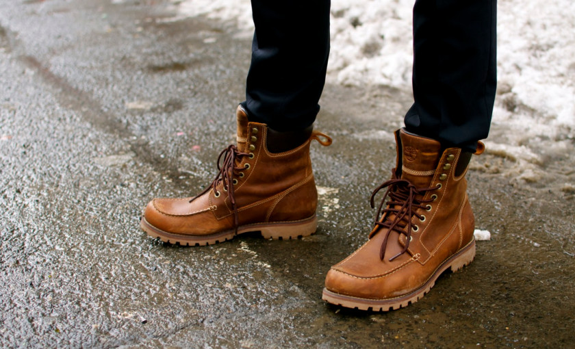 Men Shoes Fashion Boot Snow Winter PNG