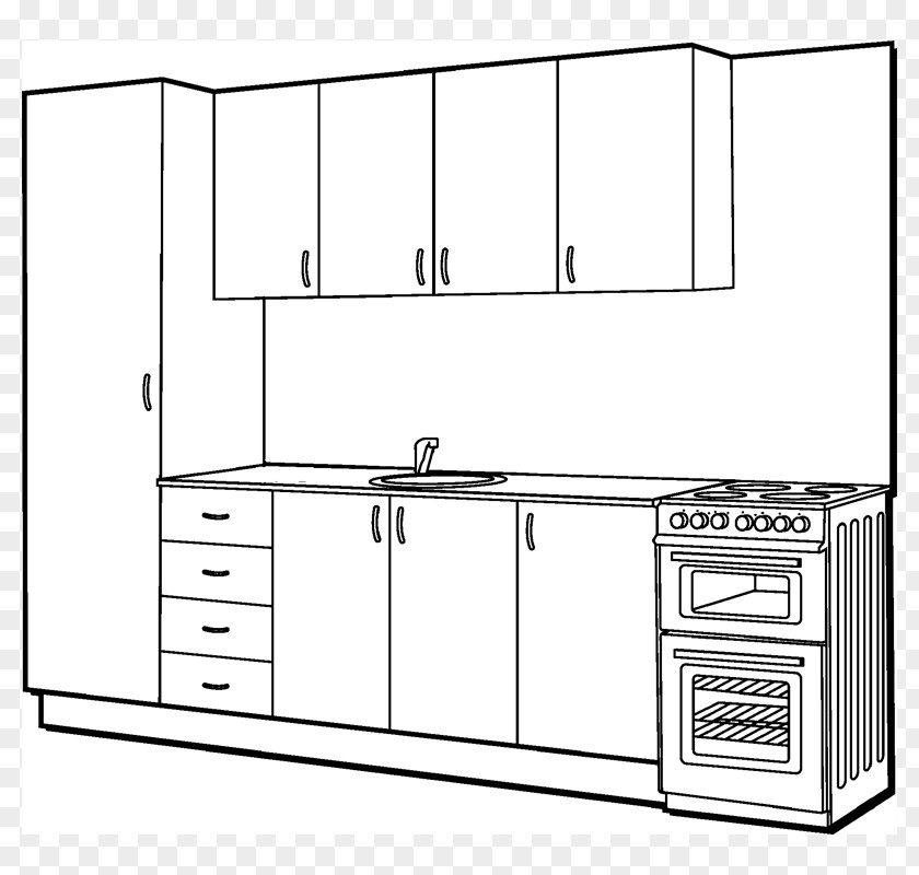 Modular Kitchen Cooking Ranges Furniture Shelf PNG
