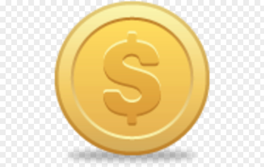 Number Currency Gold Dollar Sign PNG