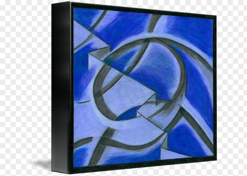 Window Modern Art Acrylic Paint Glass Square PNG