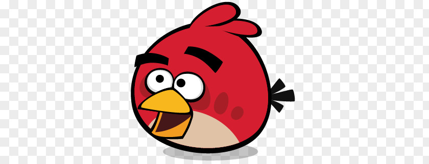 Angry Bird Red Smiling PNG Smiling, illustration clipart PNG