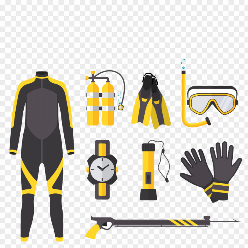 Diving Equipment Scuba Underwater Spearfishing PNG