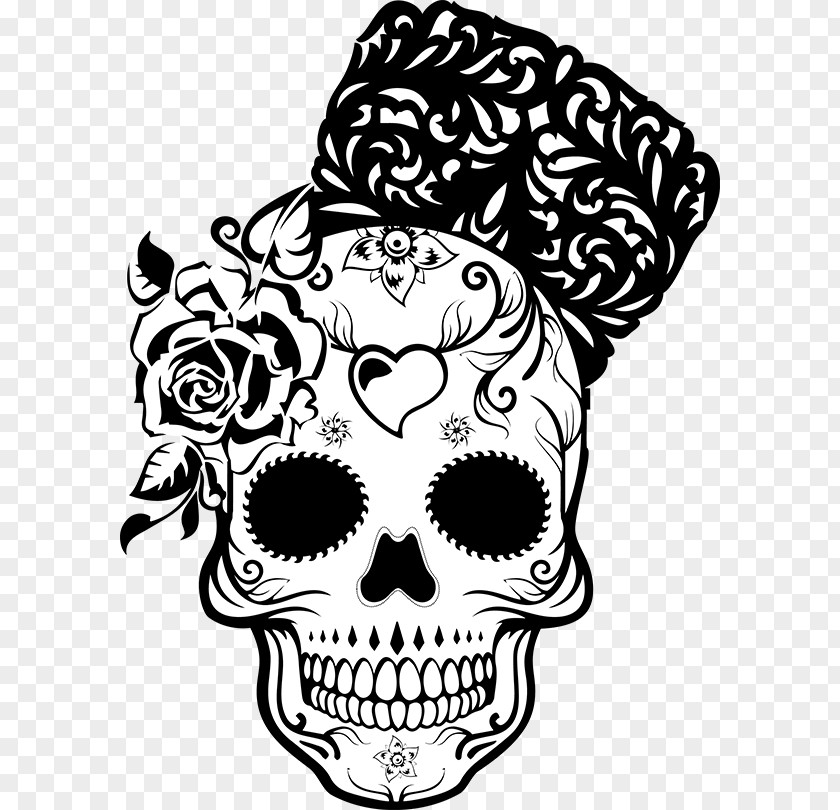 Skull Human Symbolism Calavera Day Of The Dead Death PNG