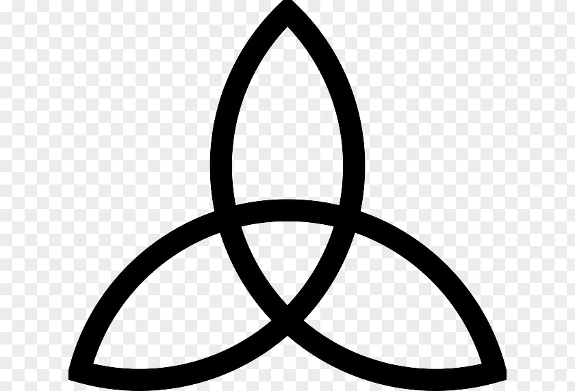 Unity Is Strength. Celtic Knot Symbol Triquetra Celts Triskelion PNG