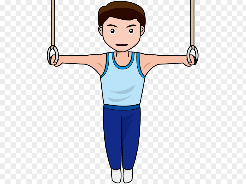 Gym Clipart Gymnastics Sport Cartoon Drawing Arm PNG