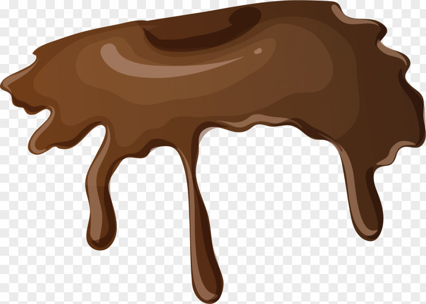 Hand Painted Watercolor Chocolate Painting PNG