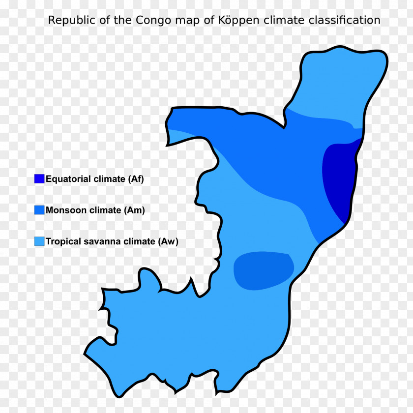Map Democratic Republic Of The Congo River Köppen Climate Classification PNG