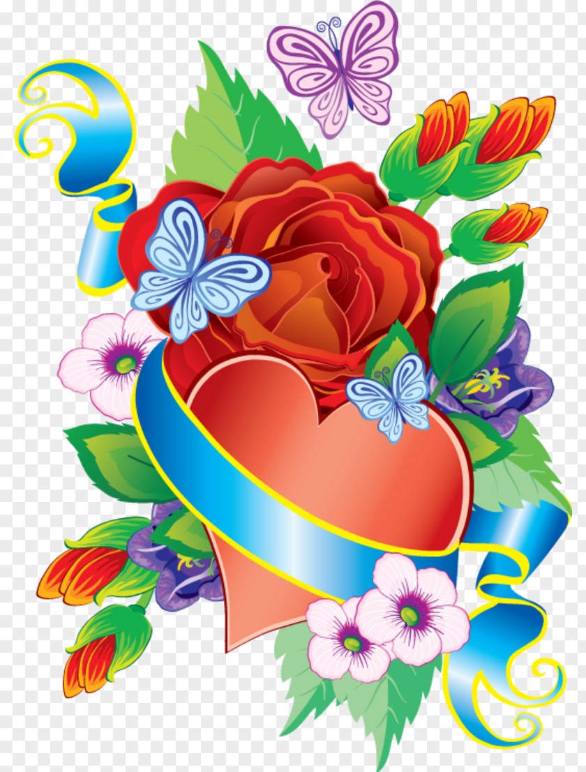 Mawar Flower Heart Rose Clip Art PNG