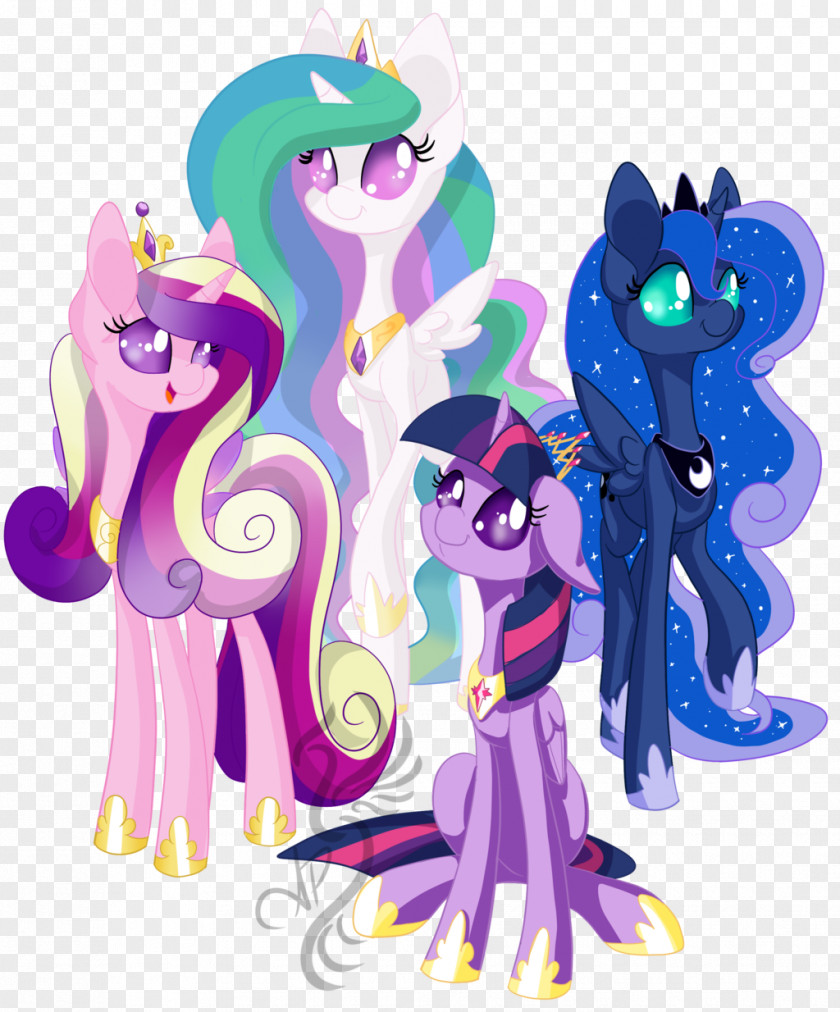 Princess Pony Cadance Twilight Sparkle Celestia PNG