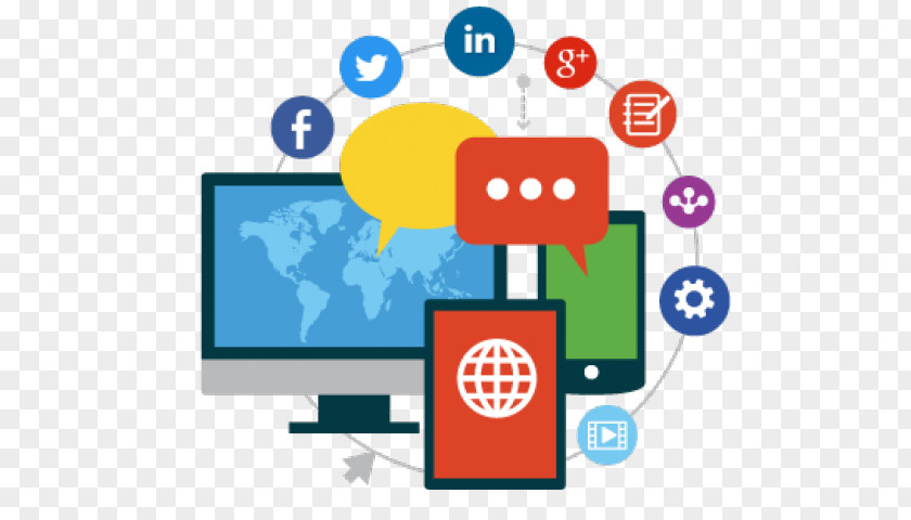 Sosial Vector Social Media Marketing Digital NetLZ Consulting PNG