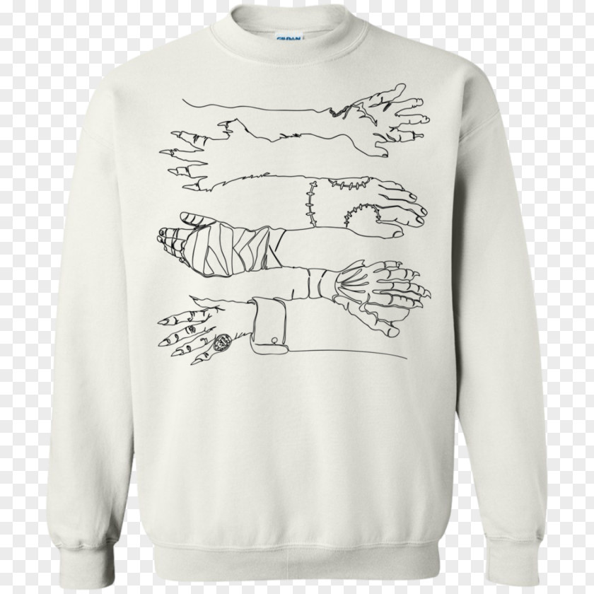 T-shirt Hoodie Sweater Sleeve PNG