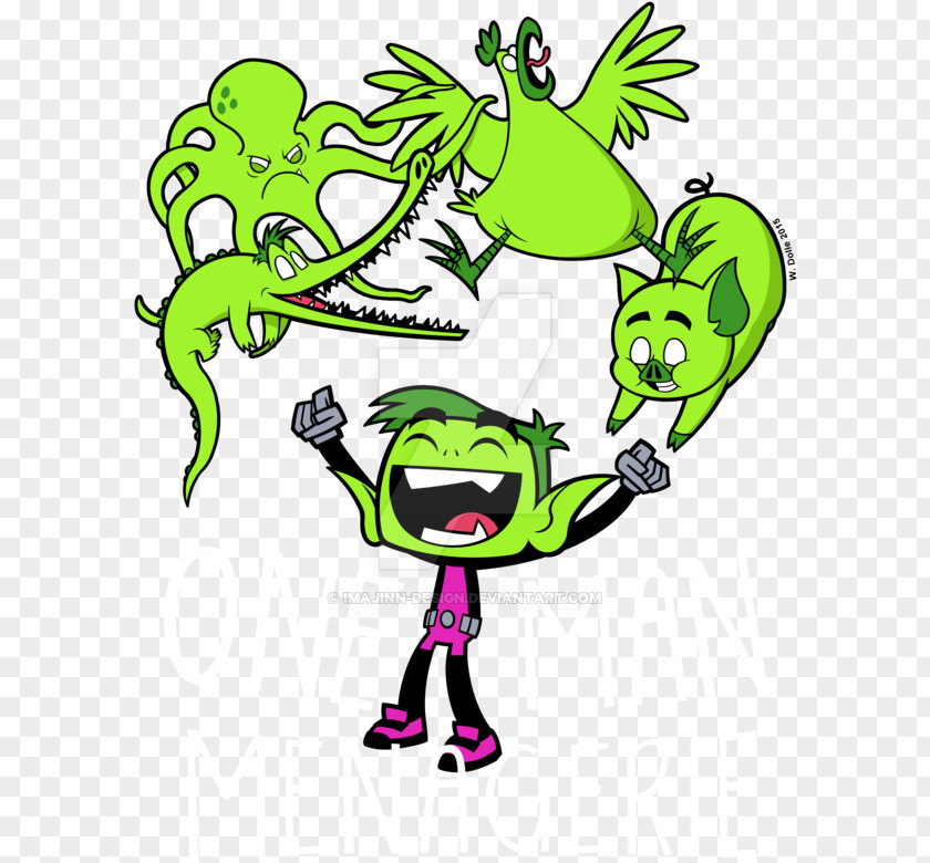 Beast Boy Raven Robin Teen Titans PNG